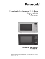 Panasonic NN-ST253W Operation And Cooking Manual preview