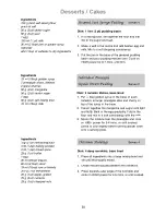 Preview for 32 page of Panasonic NN-ST253W Operation And Cooking Manual