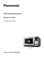 Panasonic NN-ST34HW/B Operating Instructions Manual preview