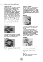 Preview for 9 page of Panasonic NN-ST34HW/B Operating Instructions Manual