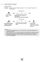 Preview for 20 page of Panasonic NN-ST34HW/B Operating Instructions Manual