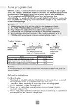 Preview for 21 page of Panasonic NN-ST34HW/B Operating Instructions Manual