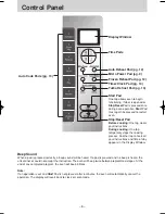 Предварительный просмотр 9 страницы Panasonic NN-ST557M Operation Manual