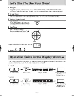 Предварительный просмотр 10 страницы Panasonic NN-ST557M Operation Manual