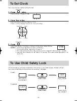 Предварительный просмотр 11 страницы Panasonic NN-ST557M Operation Manual