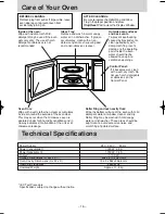 Предварительный просмотр 19 страницы Panasonic NN-ST557M Operation Manual