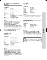 Предварительный просмотр 41 страницы Panasonic NN-ST557M Operation Manual