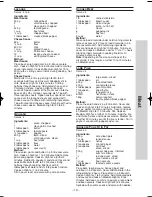 Предварительный просмотр 43 страницы Panasonic NN-ST557M Operation Manual