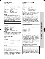 Предварительный просмотр 47 страницы Panasonic NN-ST557M Operation Manual