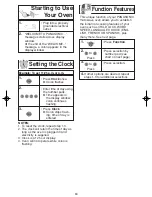 Preview for 12 page of Panasonic NN-T694SF Operating Instructions Manual