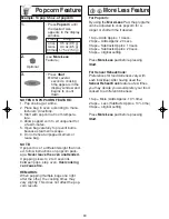 Preview for 15 page of Panasonic NN-T694SF Operating Instructions Manual