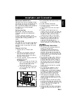 Предварительный просмотр 3 страницы Panasonic NNE205 Operation Instructions Manual