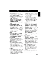 Предварительный просмотр 5 страницы Panasonic NNE205 Operation Instructions Manual