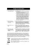 Предварительный просмотр 19 страницы Panasonic NNE205 Operation Instructions Manual