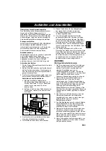 Предварительный просмотр 21 страницы Panasonic NNE205 Operation Instructions Manual