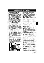 Предварительный просмотр 30 страницы Panasonic NNE205 Operation Instructions Manual