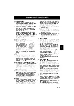 Предварительный просмотр 41 страницы Panasonic NNE205 Operation Instructions Manual