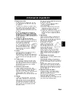 Предварительный просмотр 50 страницы Panasonic NNE205 Operation Instructions Manual