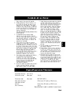 Предварительный просмотр 56 страницы Panasonic NNE205 Operation Instructions Manual