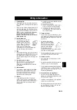 Предварительный просмотр 86 страницы Panasonic NNE205 Operation Instructions Manual