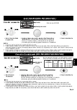 Preview for 107 page of Panasonic NNF623 Operating Instructions Manual