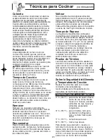 Preview for 25 page of Panasonic NNSA610 Instrucciones De Operación