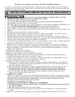 Preview for 3 page of Panasonic NNSD297SR Instrucciones De Operación