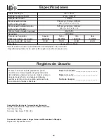 Preview for 32 page of Panasonic NNSD297SR Instrucciones De Operación