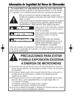 Preview for 2 page of Panasonic NNSN960S Instrucciones De Operación