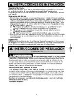 Preview for 6 page of Panasonic NNSN960S Instrucciones De Operación