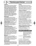 Preview for 25 page of Panasonic NNSN960S Instrucciones De Operación