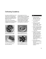 Preview for 20 page of Panasonic NNV653 Cookery Book & Operating Instructions