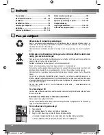 Предварительный просмотр 114 страницы Panasonic NR-B30FW1 Operating Instructions Manual