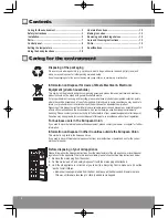 Предварительный просмотр 2 страницы Panasonic NR-B32SX1 Operating Instructions Manual