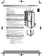 Предварительный просмотр 5 страницы Panasonic NR-B32SX1 Operating Instructions Manual