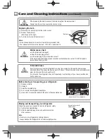 Предварительный просмотр 14 страницы Panasonic NR-B32SX1 Operating Instructions Manual