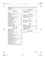 Preview for 3 page of Panasonic NV-GS27GN Operating Instructions Manual