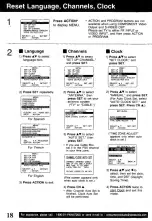 Предварительный просмотр 18 страницы Panasonic Omnivision PV-D4741 Operating Instructions Manual