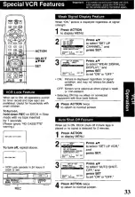 Предварительный просмотр 33 страницы Panasonic Omnivision PV-D4741 Operating Instructions Manual