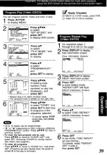 Предварительный просмотр 39 страницы Panasonic Omnivision PV-D4741 Operating Instructions Manual