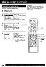 Предварительный просмотр 40 страницы Panasonic Omnivision PV-D4741 Operating Instructions Manual