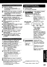 Предварительный просмотр 55 страницы Panasonic Omnivision PV-D4741 Operating Instructions Manual