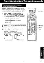 Предварительный просмотр 57 страницы Panasonic Omnivision PV-D4741 Operating Instructions Manual