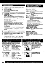 Предварительный просмотр 58 страницы Panasonic Omnivision PV-D4741 Operating Instructions Manual