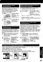 Предварительный просмотр 59 страницы Panasonic Omnivision PV-D4741 Operating Instructions Manual