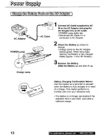 Preview for 12 page of Panasonic PalmCam PV-SD5000 User Manual