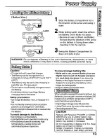 Preview for 13 page of Panasonic PalmCam PV-SD5000 User Manual