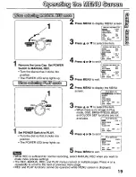 Preview for 19 page of Panasonic PalmCam PV-SD5000 User Manual