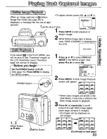 Предварительный просмотр 33 страницы Panasonic PalmCam PV-SD5000 User Manual