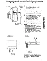 Предварительный просмотр 35 страницы Panasonic PalmCam PV-SD5000 User Manual